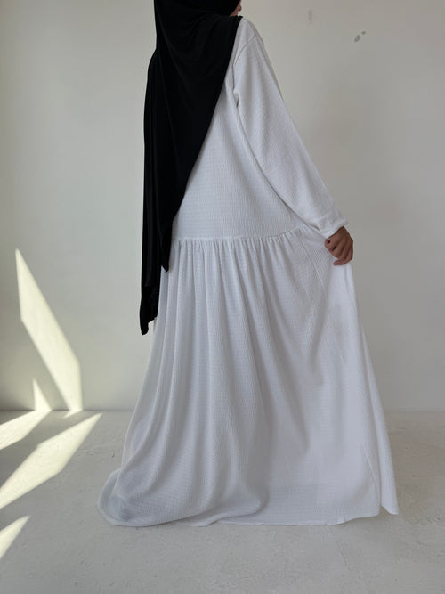 Noor ruched dress