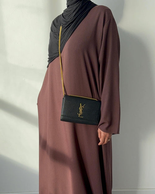Nut brown abayah (Large)