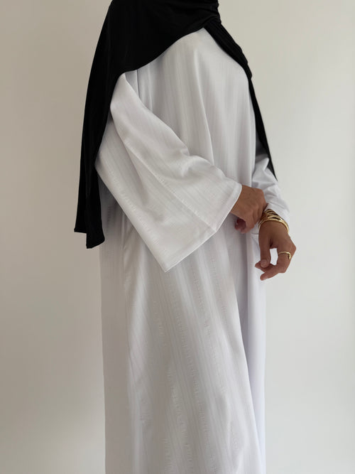 White Stripe Dress