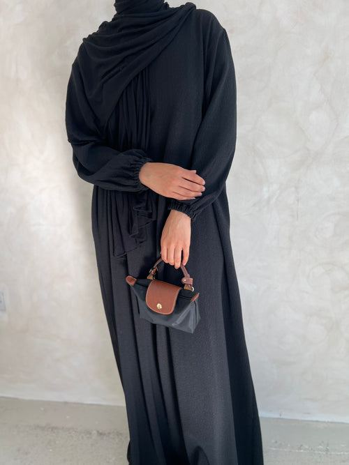 Black rose dress