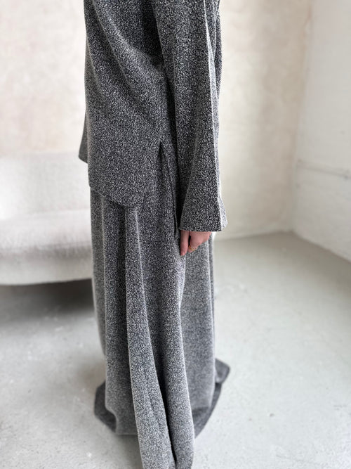 Grey Winter co-ord skirt set