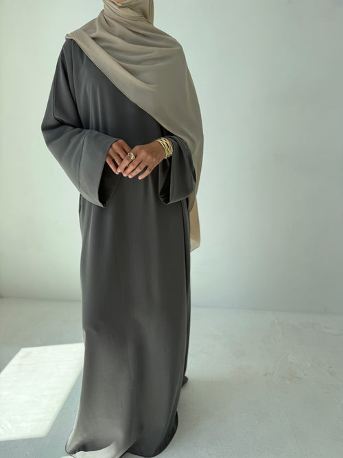 Soft khaki abayah