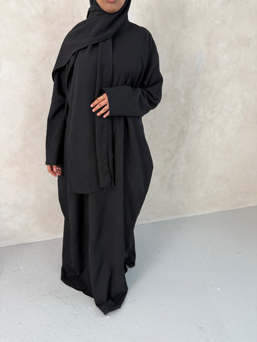 Midnight Black prayer garment