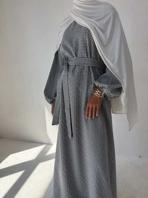 Black checkered Dress