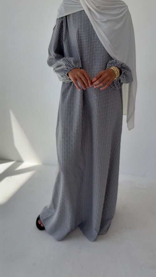 Black checkered Dress