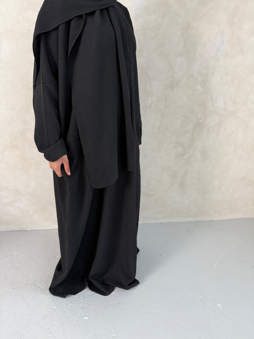 Midnight Black prayer garment