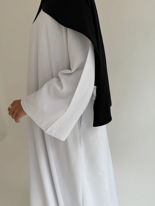 White Stripe Dress