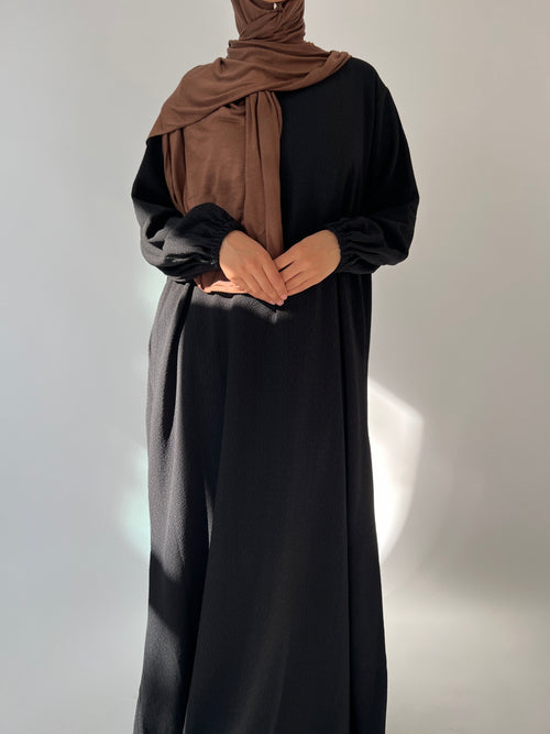 Black rose dress