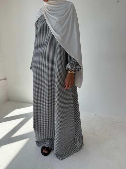 Black checkered Dress