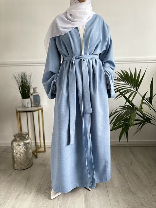 Sky blue abayah