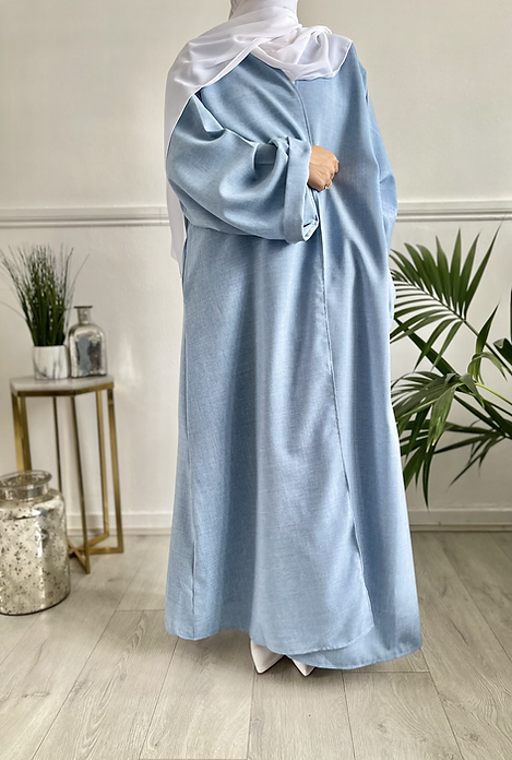 Sky blue abayah