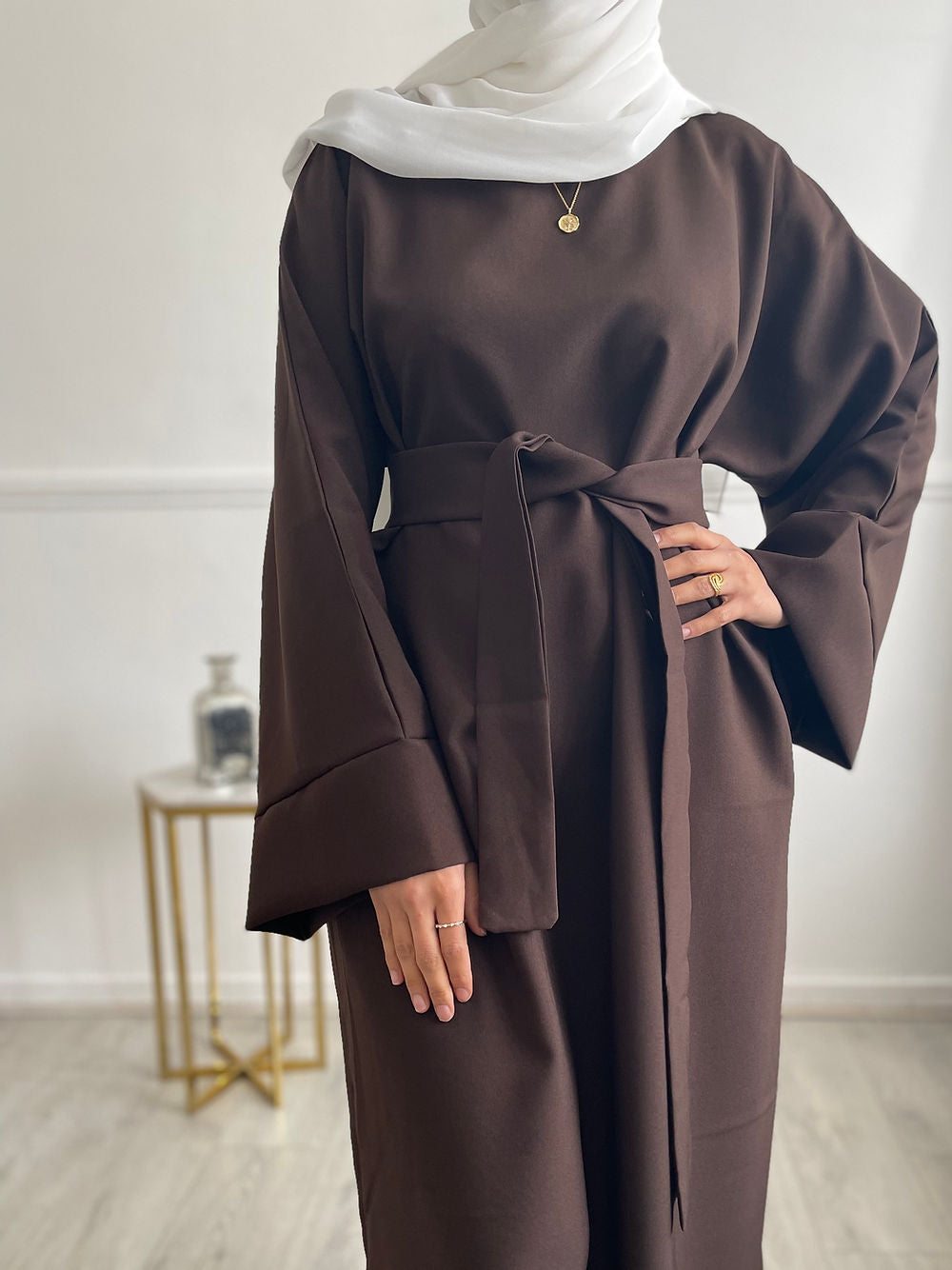 Walnut Stripe abayah