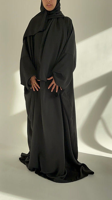 Luxury black prayer garment