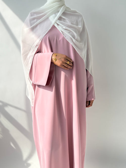Bubblegum Pink abayah