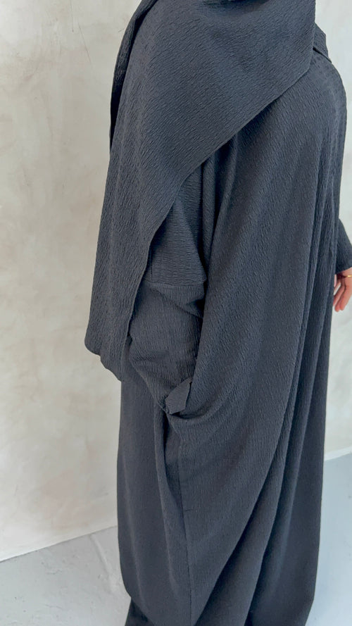 Midnight Black prayer garment