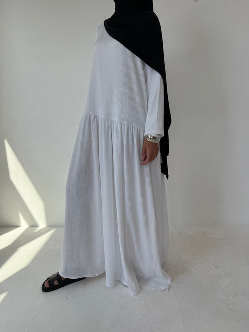 Noor ruched dress