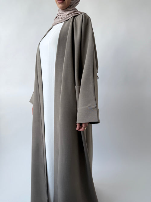 Premium Stone Coat Abayah