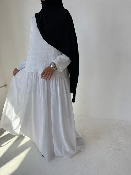 Noor ruched dress
