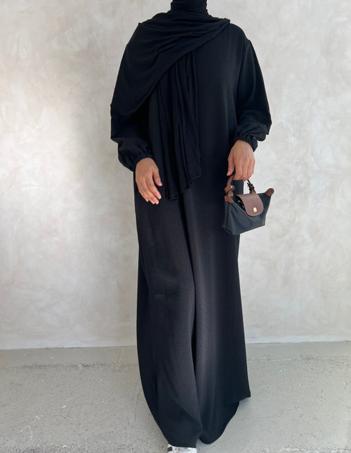 Black rose dress