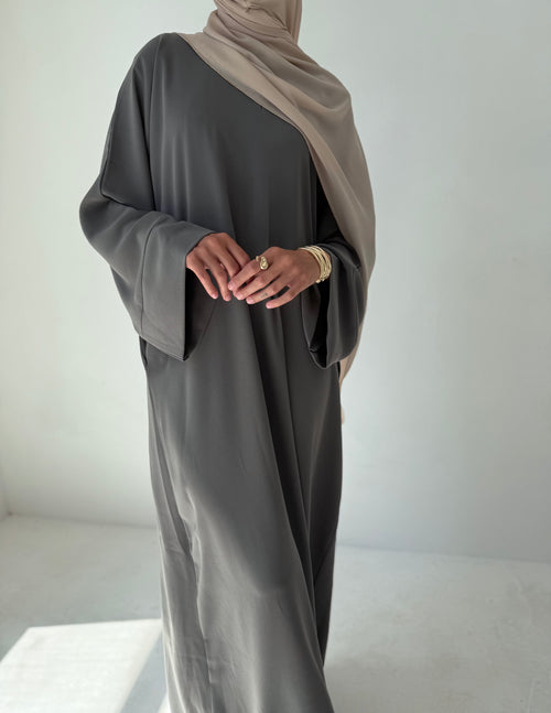 Soft khaki abayah