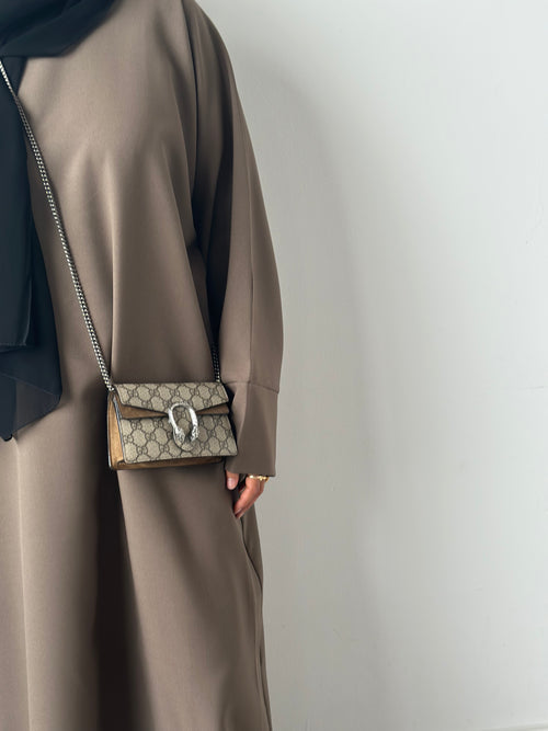 Taupe basics Abayah