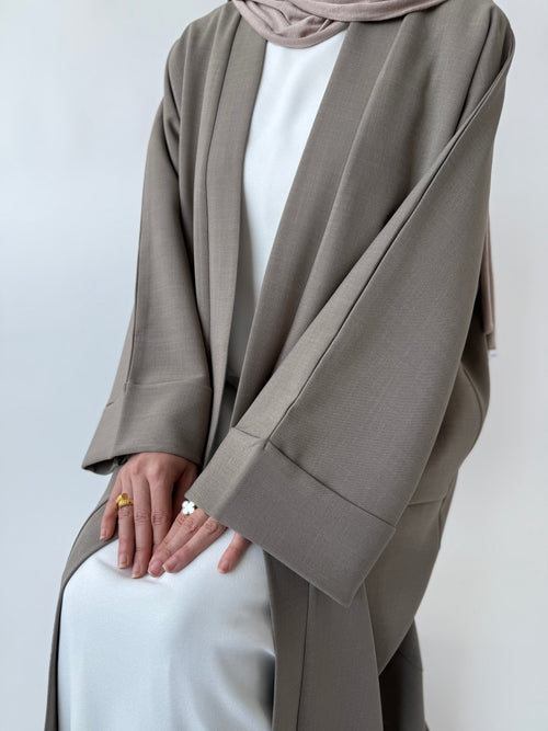 Premium Stone Coat Abayah