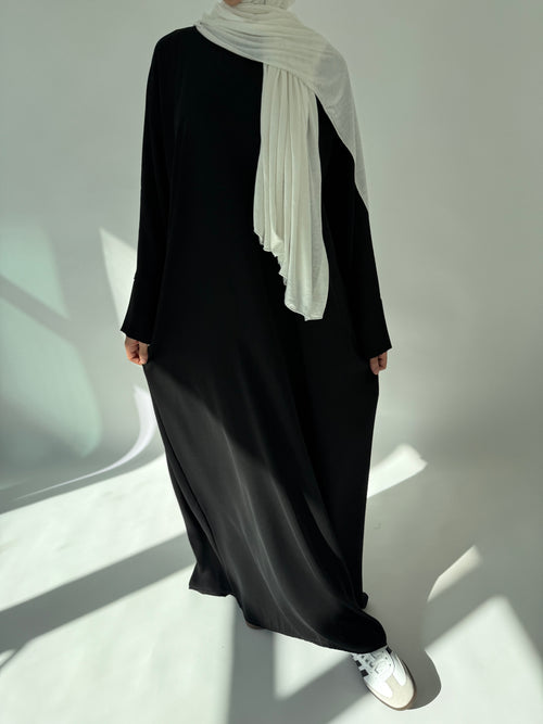 Soft Black abayah