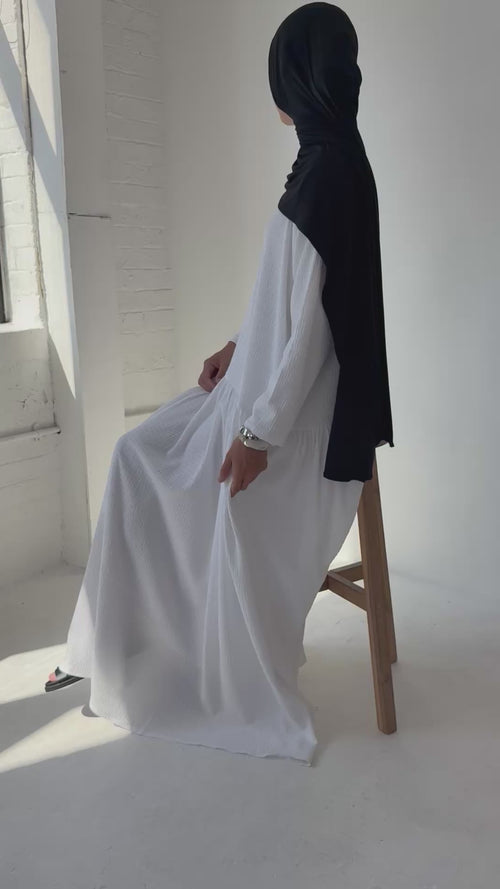 Noor ruched dress