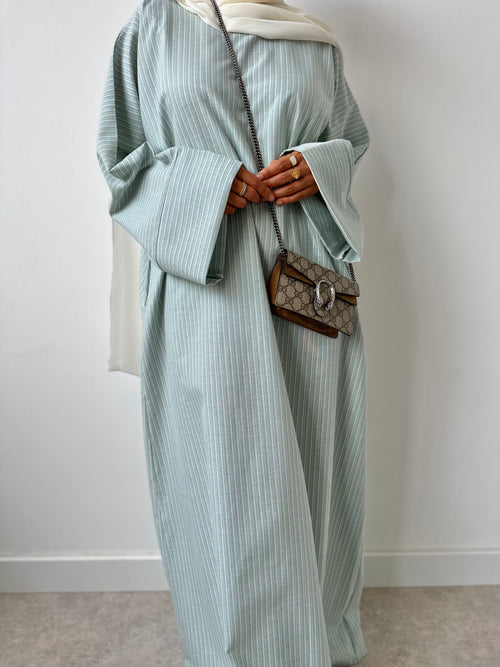 Sea blue abayah