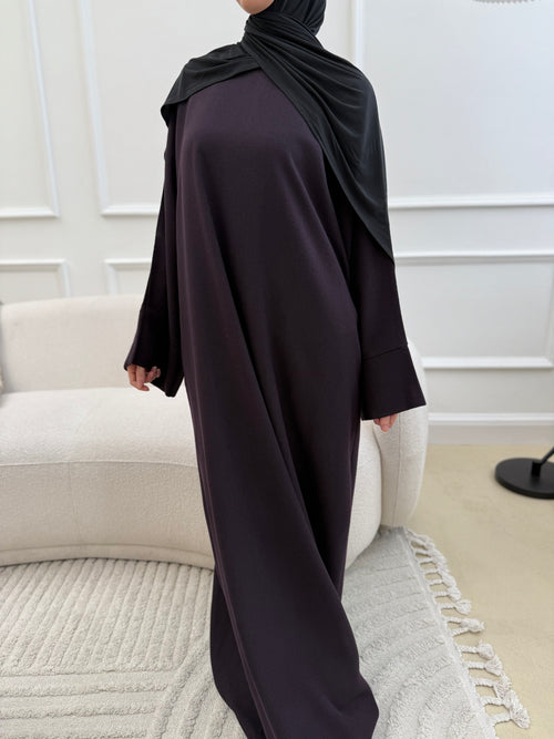 Autumn Plum Abayah (Wide)