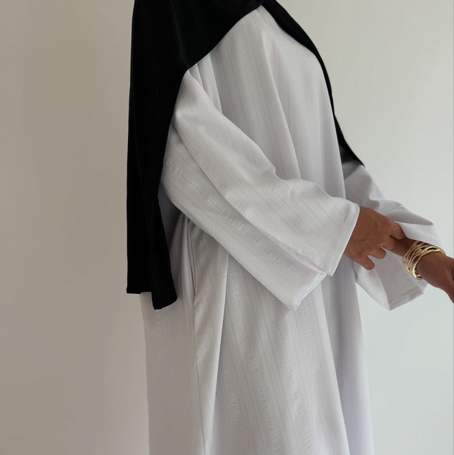 White Stripe Dress