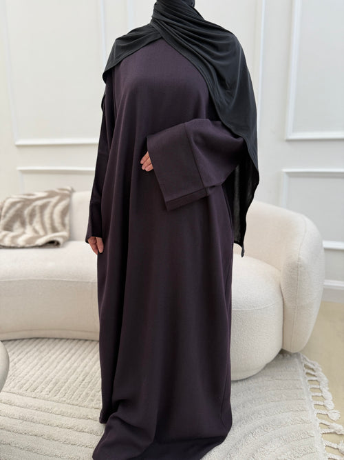 Autumn Plum Abayah (Wide)