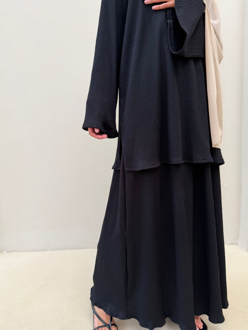 Dania co-ord Set: Black