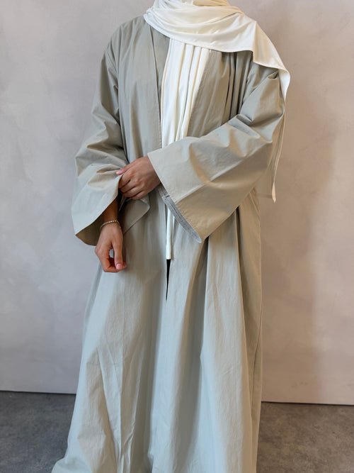 Sage Cotton abayah set