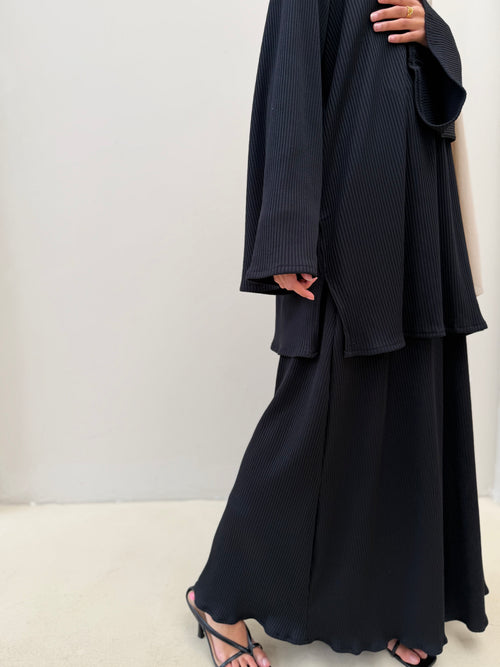 Dania co-ord Set: Black