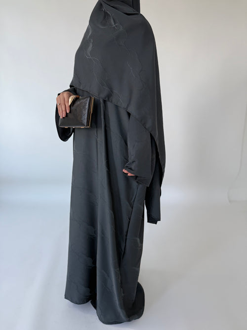 Graphite Abayah Set