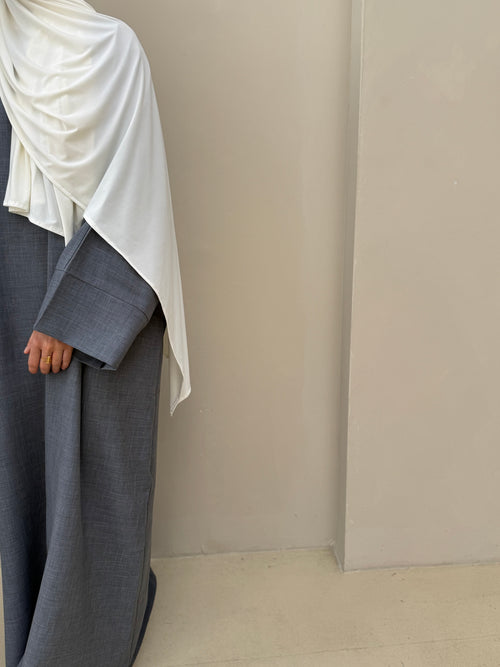 Ramadan Charcoal-Blue abayah