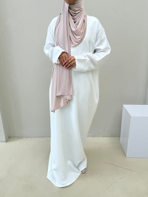 White Slip dress