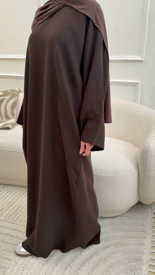 Soft Walnut abayah
