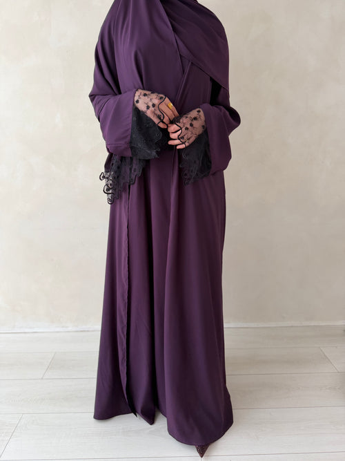 Midnight Purple Lace (3-piece Set)