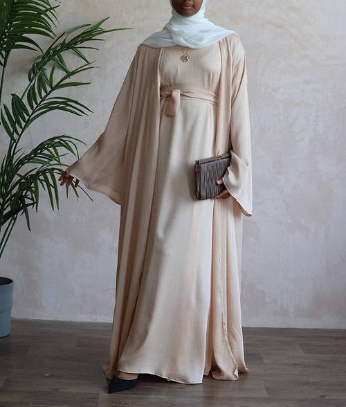 Lina open abayah: sand