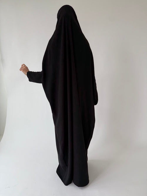 1 piece Jilbaab- Black