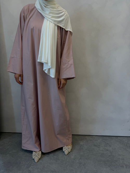 Pink Cotton abayah