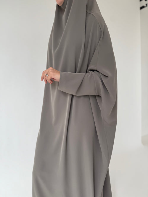 1 piece Jilbaab- Stone