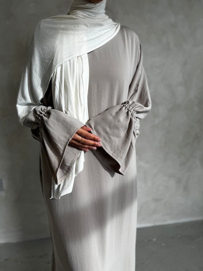 Taupe Truffle Abaya