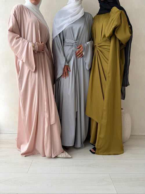 ZAHRA wrap 3-piece set: Olive