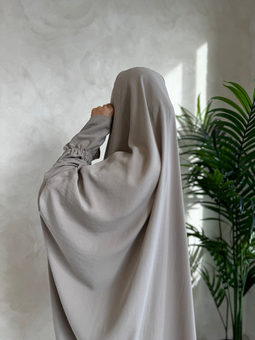 Taupe Truffle Khimar