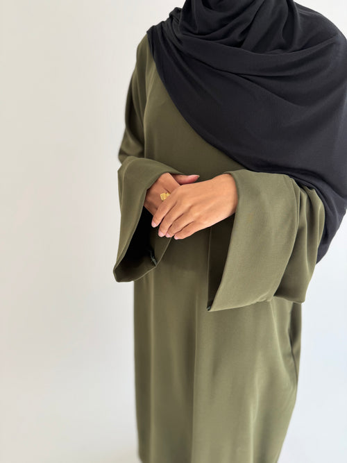 Soft Olive Abayah