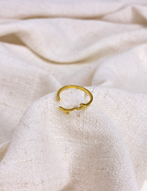 Gold Love Ring