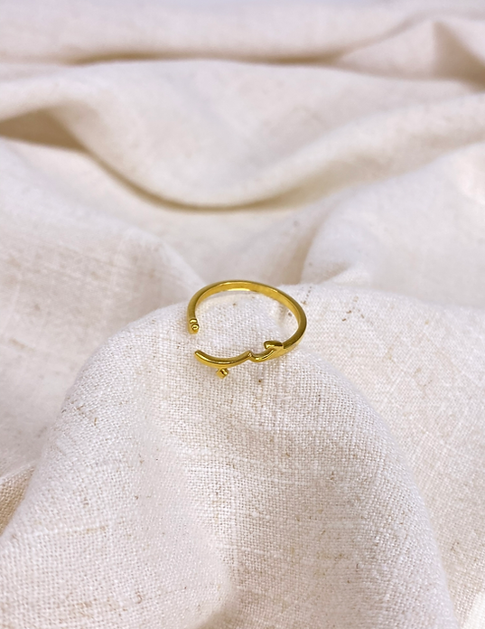 Gold Love Ring